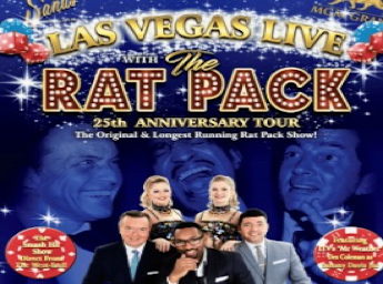A picture of the Rat Pack tribute band.