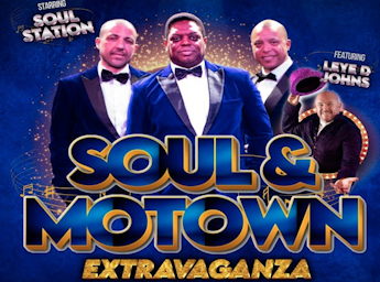 A picture of three sooul and motown singers.