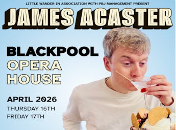 A picture of James Lancaster drinking a cocktail.