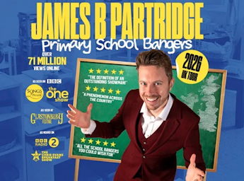 A picture of James B Partridge in a classroom.