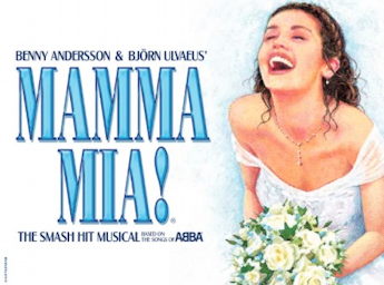A picture of Mamma Mia movie poster.