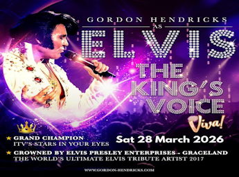 A picture of the Gordon Hendricks as Elvis.