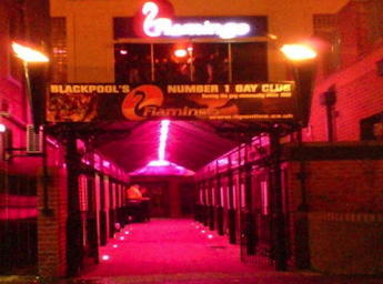 Entrance of the Flamingo Club