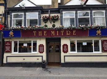 Front of The Mitre pub