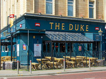 Front of Duke  pub