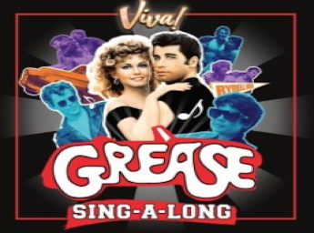 A picture of the Grease movie poster.