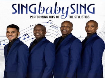 A picture of the 4 members of the Sounds of Stylistics band.