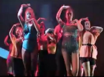 A picture of young people dancing