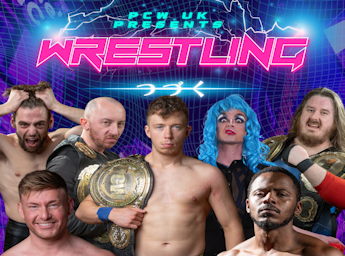 A picture of several wrestlers.