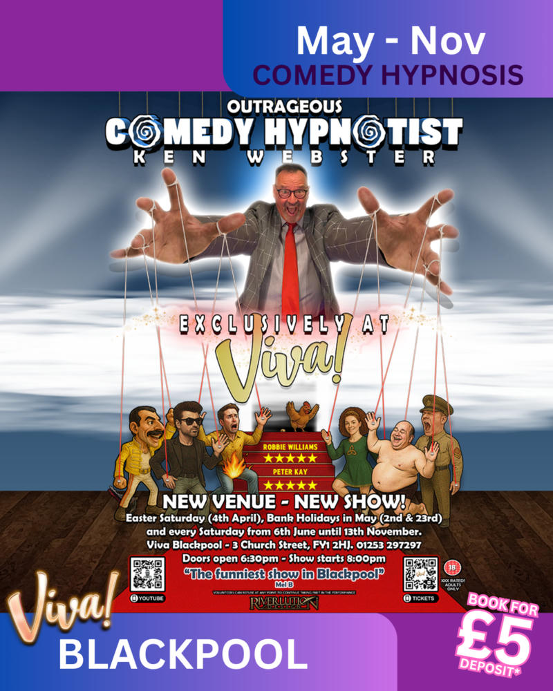 Ken Webster - Outrageous Comedy Hypnotist!