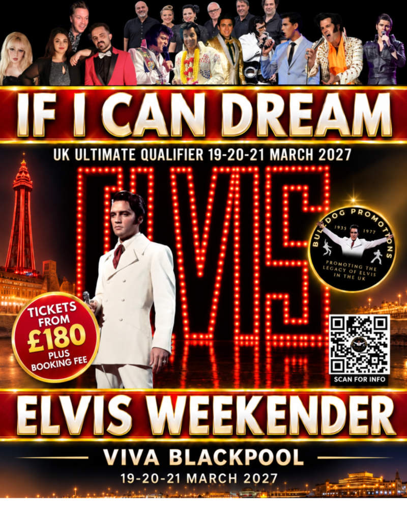 If I Can Dream - The UK Ultimate Qualifier - Celebration of Elvis Presley