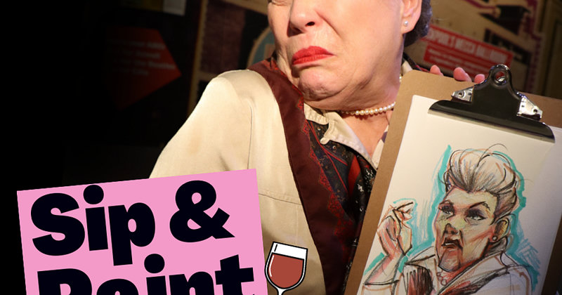 Sip & Paint: The Art of Comedy
