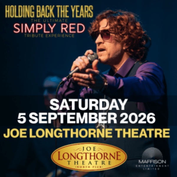 HOLDING BACK THE YEARS – THE ULTIMATE SIMPLY RED TRIBUTE EXPERIENCE