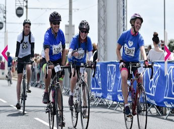Manchester to Blackpool bike ride