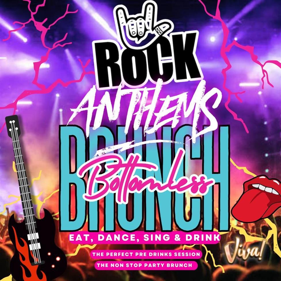 Rock Anthems Bottomless Brunch!